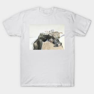 If You Look Up, All of The Junk Will Pour Out. T-Shirt